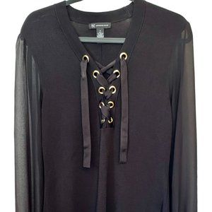 INC, International Concepts Black Knit dress, size M